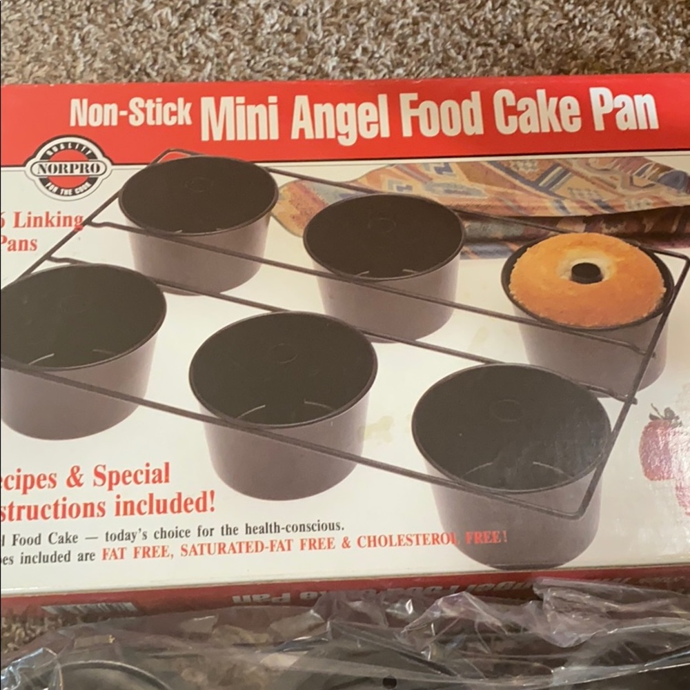 Non Stick Mini Angel Food Cake Pan